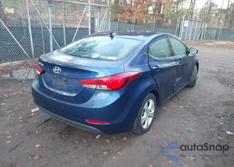 2016 Hyundai Elantra Value Edition из США, поврежденный, VIN 5NPDH4AE8GH746608